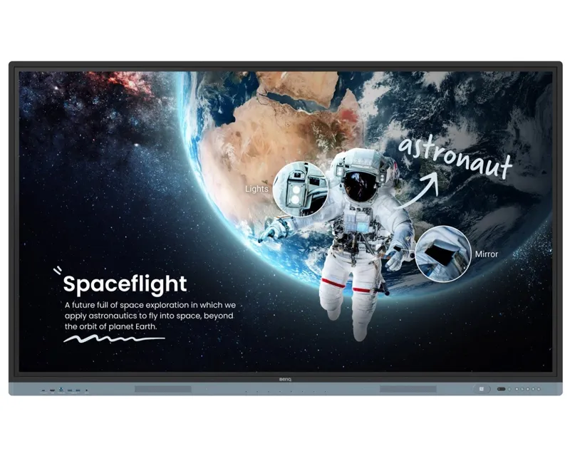 BENQ 75 inča RM7504 4K UHD IPS LED 450 nita Interactive Display  Slika 1