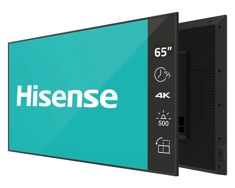 HISENSE 65 inča 65GM50D 4K UHD 500 nita Digital Signage Display - 18/7 Operation  Slika 1