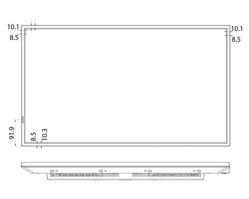 HISENSE 32 inča 32DM66D FHD 500 nita Digital Signage Display - 24/7 Operation  Slika 7