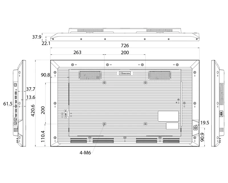 HISENSE 32 inča 32DM66D FHD 500 nita Digital Signage Display - 24/7 Operation  Slika 8