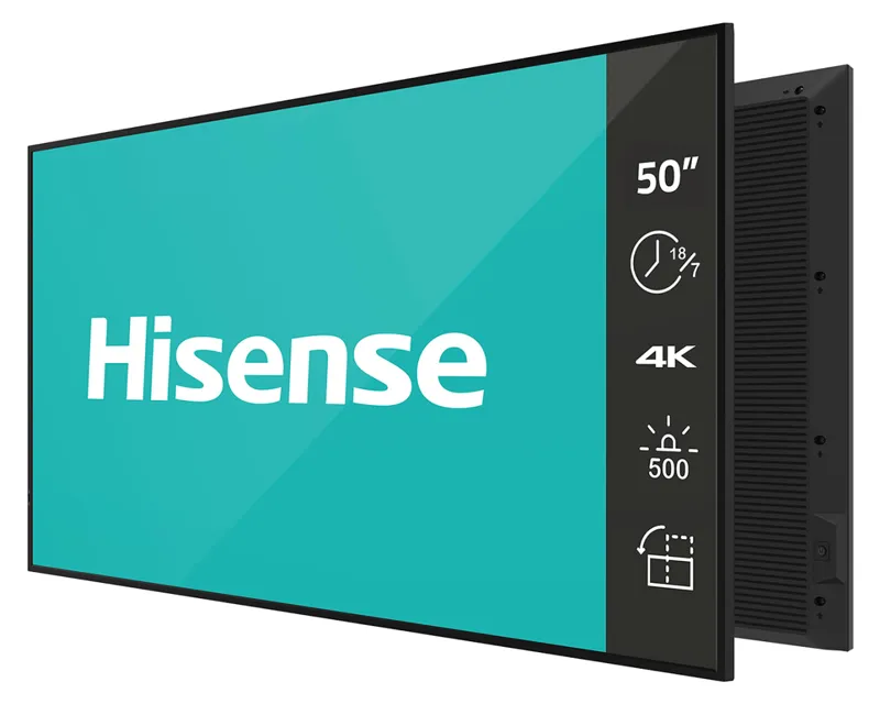 HISENSE 50 inča 50GM50D 4K UHD 500 nita Digital Signage Display - 18/7 Operation  Slika 1