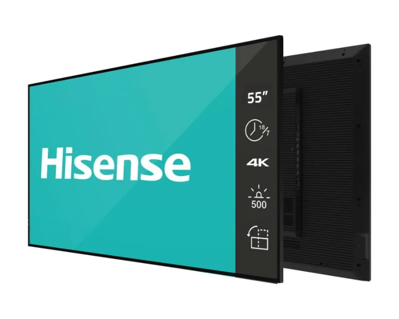 HISENSE 55 inča 55GM50D 4K UHD 500 nita Digital Signage Display - 18/7 Operation Slika 2