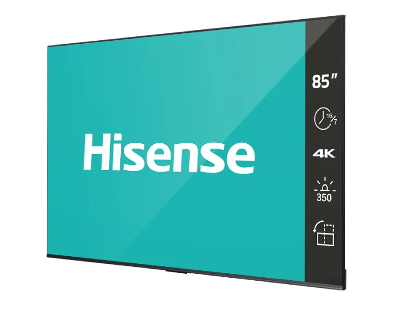 HISENSE 43 inča 43DP30FE 4K UHD 350 nita Digital Signage Display - 16/7 Operation Slika 1