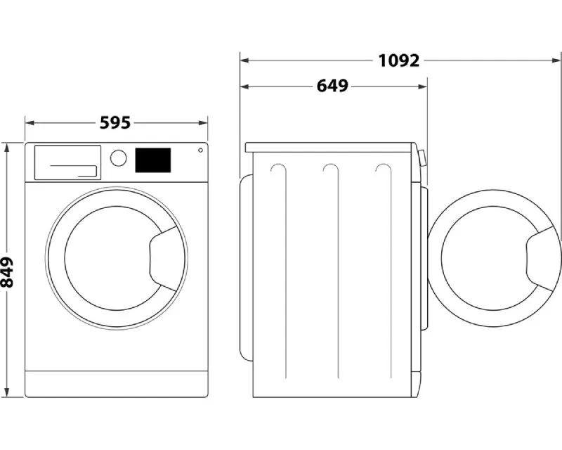 WHIRLPOOL FFT M11 82B EE inverter mašina za sušenje -toplotna pumpa - Slika 7