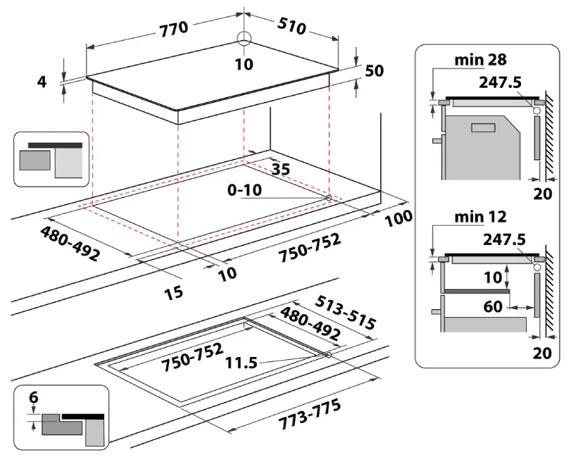 WHIRLPOOL WL S3777 NE indukciona ugradna ploča - Slika 9