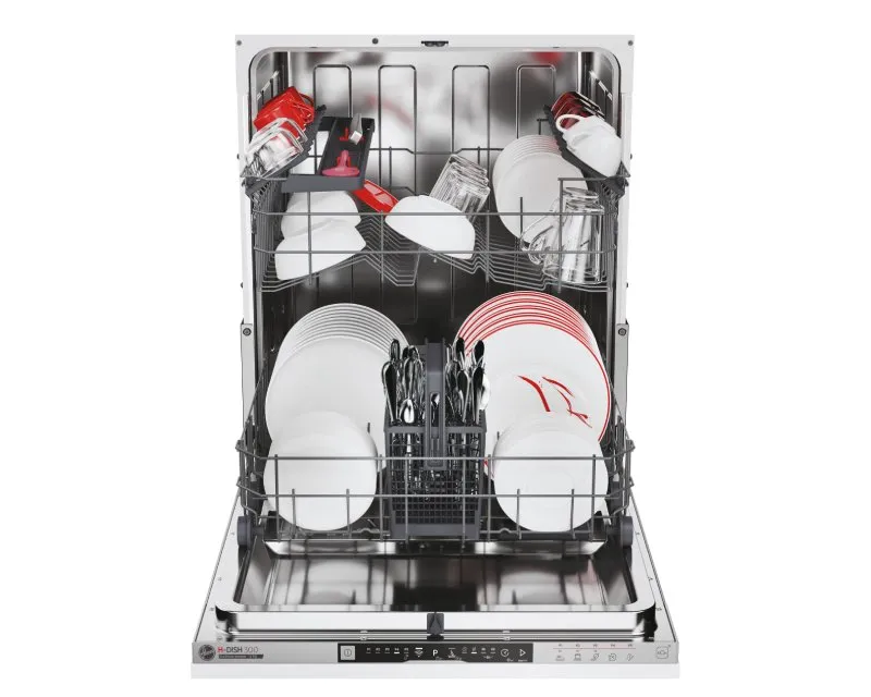 HOOVER HI 3E7L0S Eco Power inverter ugradna mašina za pranje sudova Slika 2