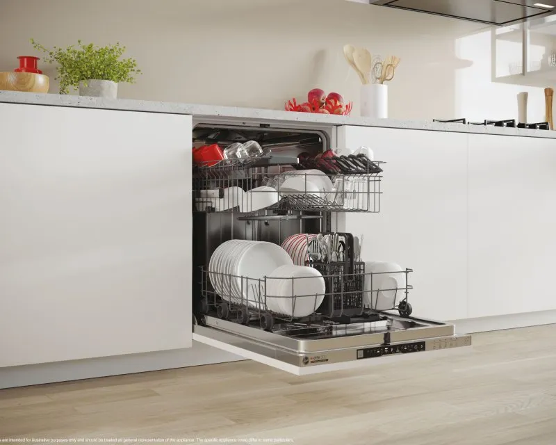 HOOVER HI 3E7L0S Eco Power inverter ugradna mašina za pranje sudova Slika 5