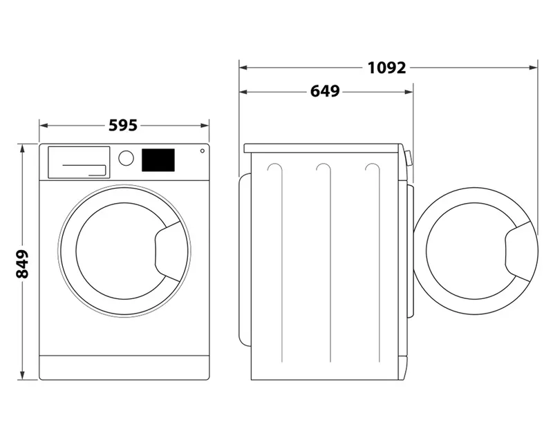 WHIRLPOOL FFT M11 82 EE R mašina za sušenje veša - toplotna pumpa  Slika 9