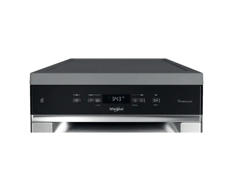 WHIRLPOOL WH6FC11BS7A0X mašina za pranje sudova - 45cm  Slika 5