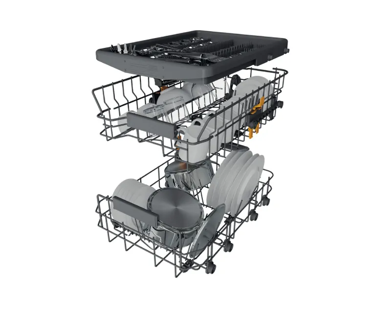 WHIRLPOOL WH6FC11BS7A0X mašina za pranje sudova - 45cm  Slika 8