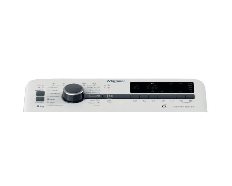 WHIRLPOOL TDLRB 6261BS EU/N mašina za pranje veša sa gornjim punjenjem Slika 6