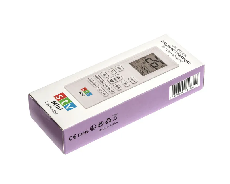 STV MINI Lavender univerzalni daljinski upravljač (Klima uređaji)  Slika 4