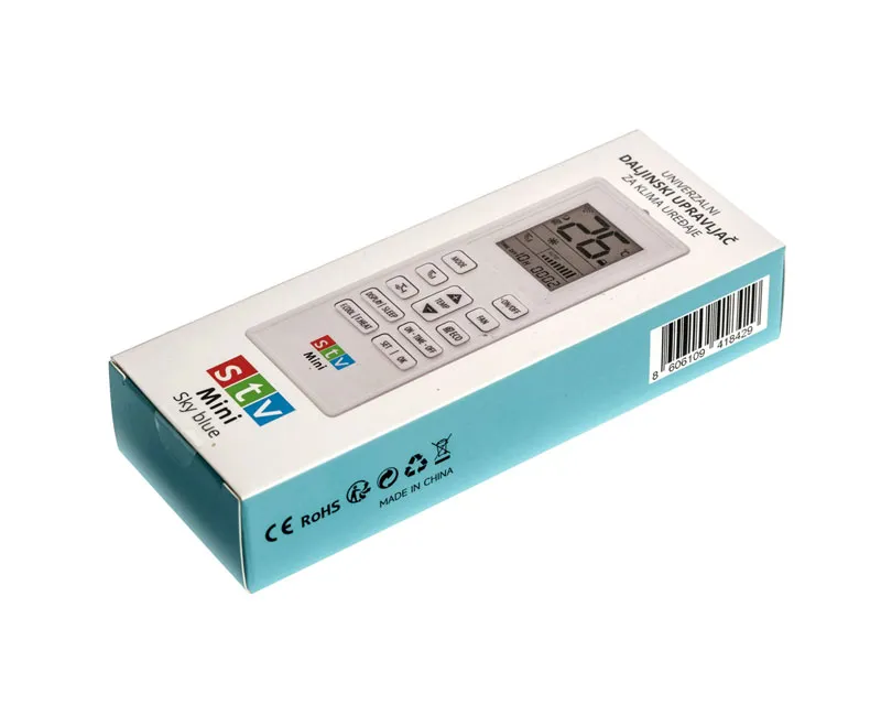 STV MINI Sky blue univerzalni daljinski upravljač (Klima uređaji)  Slika 4