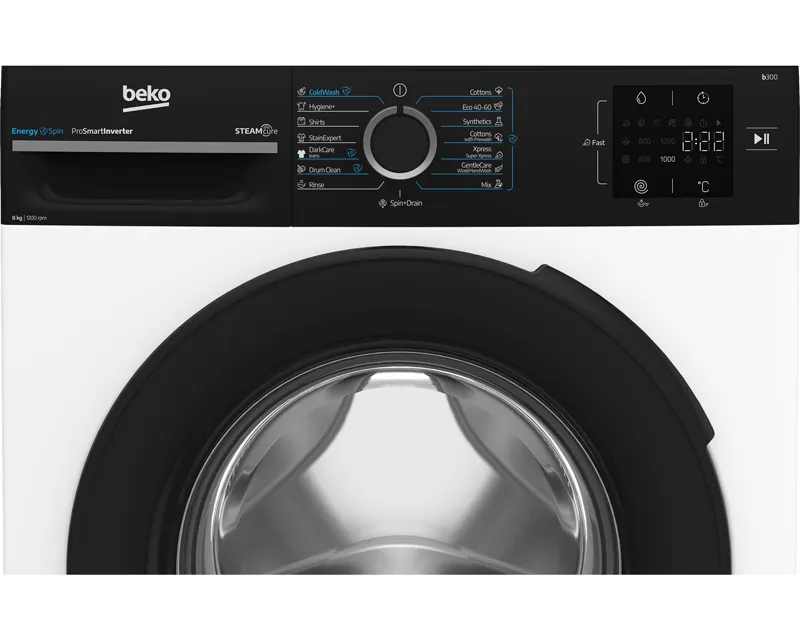 BEKO BM3WFSU38215WPBBEE ProSmart inverter mašina za pranje veša Slika 7