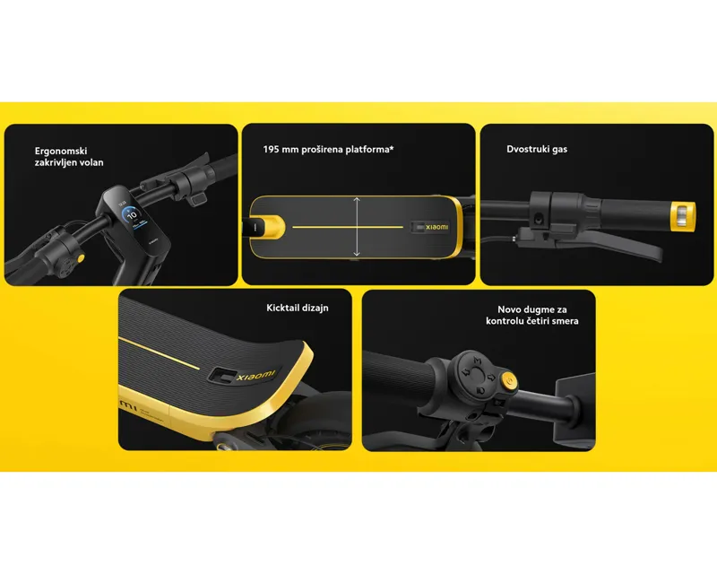 XIAOMI Electric Scooter 6 Ultra (BHR08KTGL)  Slika 8