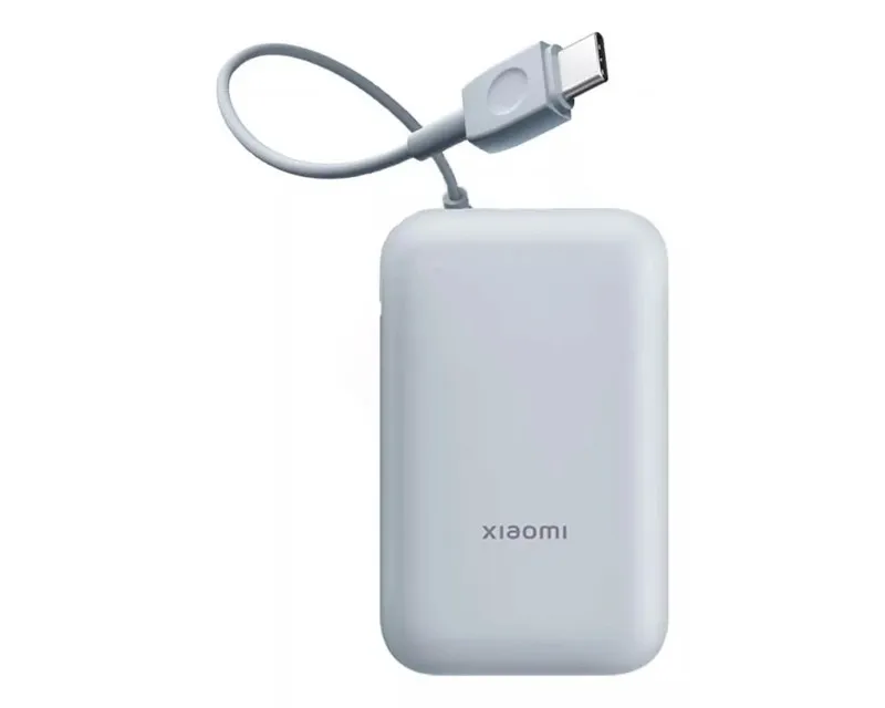 XIAOMI Power Bank 10000mAh (Integrated Cable) Ice Blue (BHR9073GL)  Slika 5