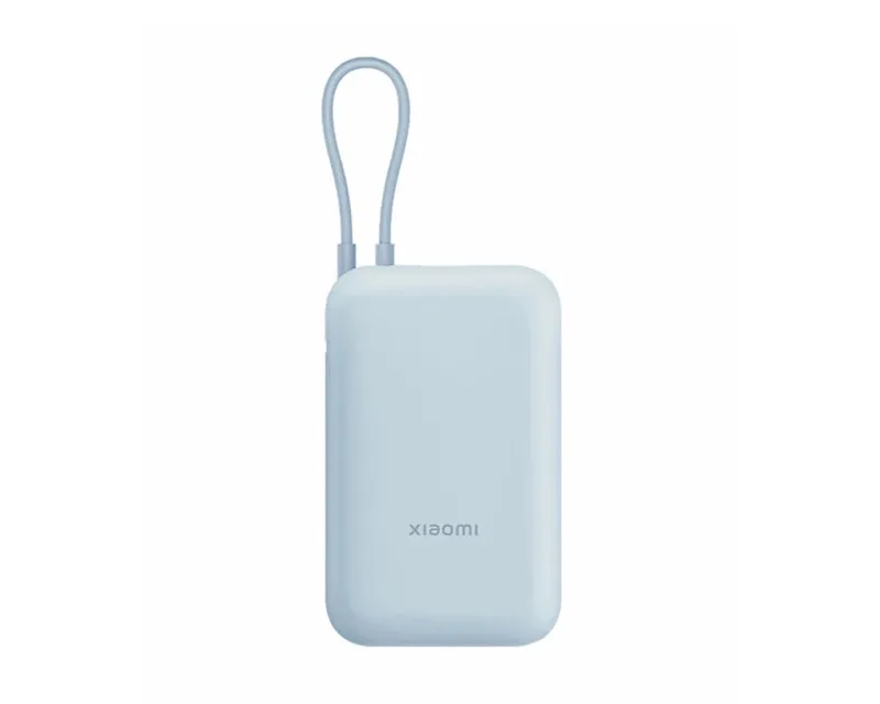 XIAOMI Power Bank 10000mAh (Integrated Cable) Ice Blue (BHR9073GL)  Slika 1