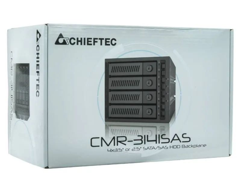 CHIEFTEC CMR-2131SAS 2 x 5.25" SATA crna fioka za hard disk  Slika 5