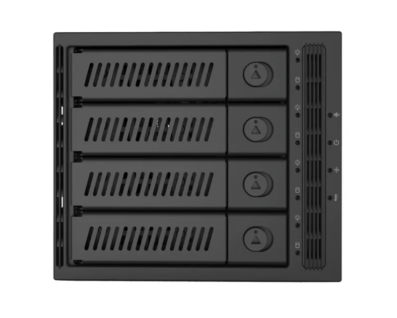 CHIEFTEC CMR-3141SAS 4 x 3.5" ili 4 x 2.5" SATA crna fioka za hard disk  Slika 1