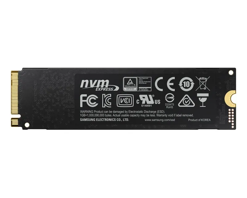 SAMSUNG 500GB M.2 NVMe MZ-V7S500BW 970 EVO PLUS Series SSD - Slika 2