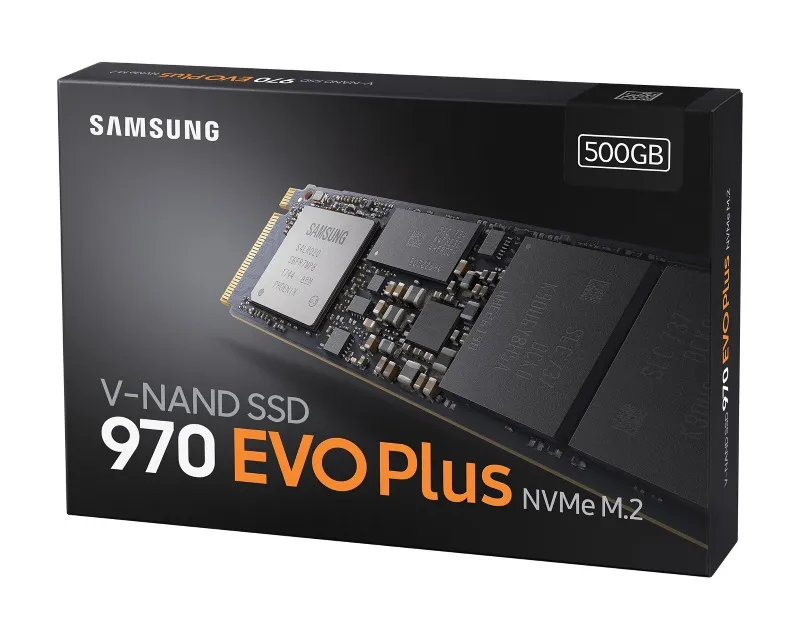 SAMSUNG 500GB M.2 NVMe MZ-V7S500BW 970 EVO PLUS Series SSD - Slika 5