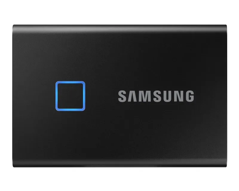 SAMSUNG Portable T7 Touch 1TB crni eksterni SSD MU-PC1T0K  Slika 2