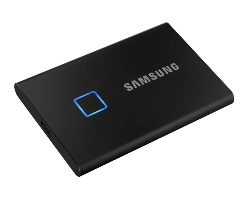 SAMSUNG Portable T7 Touch 1TB crni eksterni SSD MU-PC1T0K  Slika 3