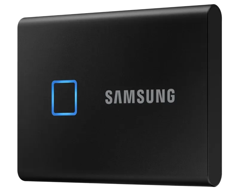 SAMSUNG Portable T7 Touch 1TB crni eksterni SSD MU-PC1T0K  Slika 6