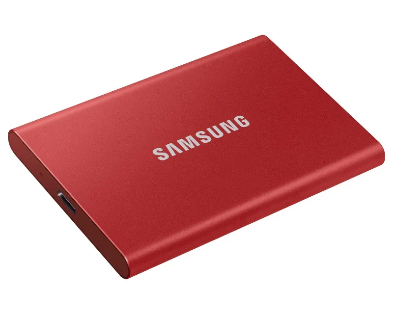 SAMSUNG Portable T7 1TB crveni eksterni SSD MU-PC1T0R  Slika 3