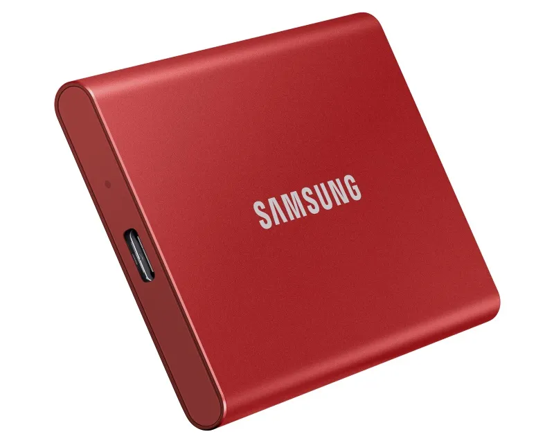 SAMSUNG Portable T7 1TB crveni eksterni SSD MU-PC1T0R  Slika 7