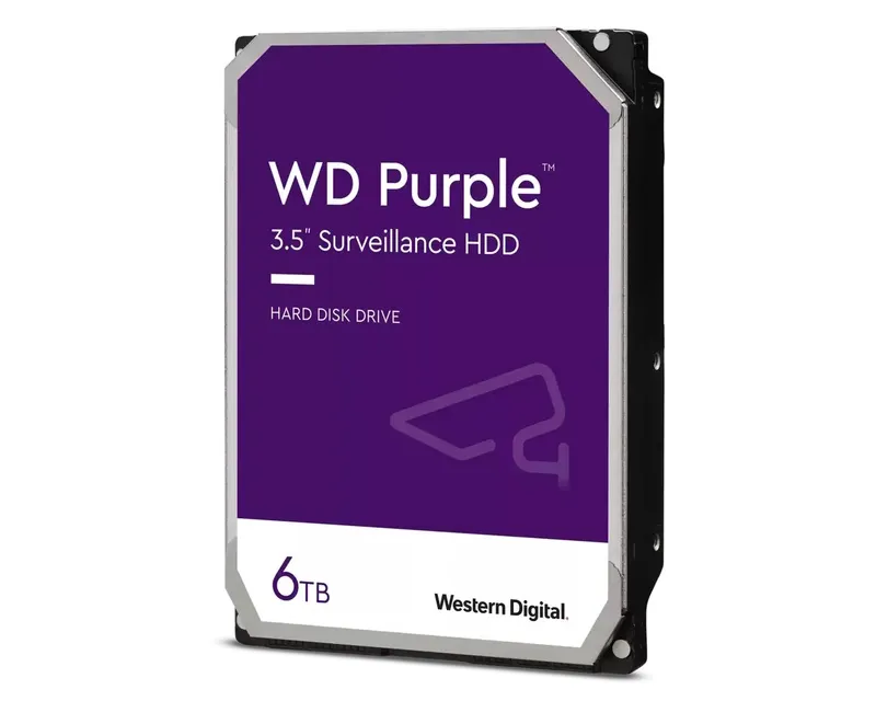 6TB 3.5 inča SATA III 64MB IntelliPower WD64PURZ Purple hard disk Slika 1