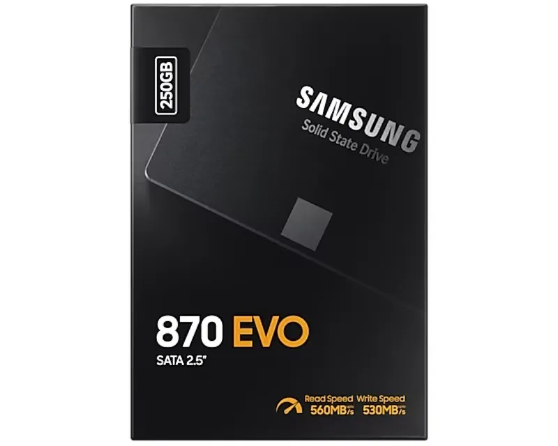 SAMSUNG 250GB 2.5 inča SATA III MZ-77E250BW 870 EVO Series SSD  Slika 6