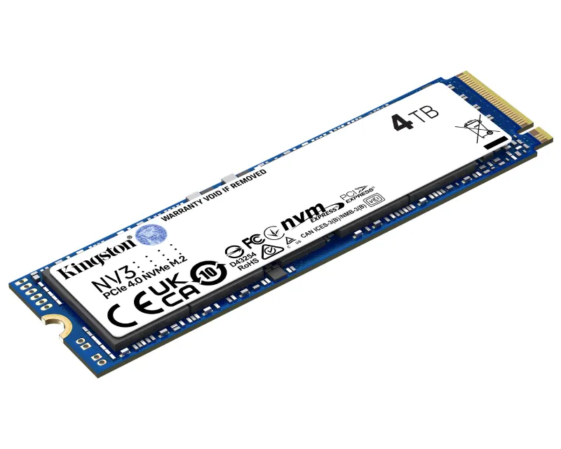 KINGSTON 4TB M.2 NVMe SNV3S/4000G series NV3 SSD  - Image 2