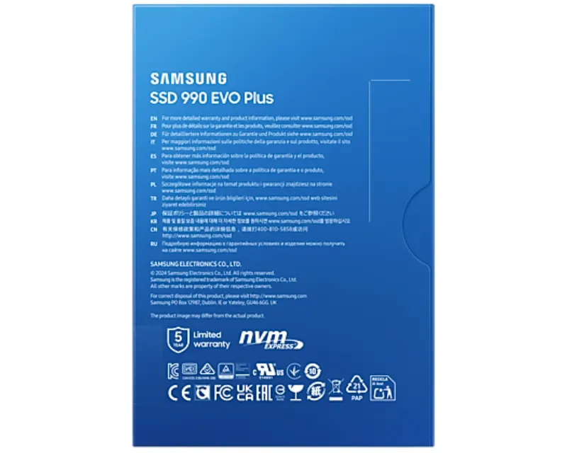 SAMSUNG 1TB M.2 NVMe MZ-V9S1T0BW 990 EVO Plus Series SSD  Slika 7