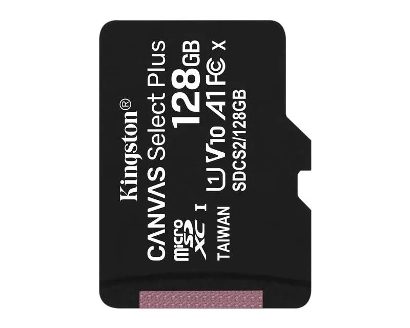 KINGSTON Memorijska kartica A1 MicroSDXC 128GB 100R class 10 SDCS2/128GB + adapter - Slika 3