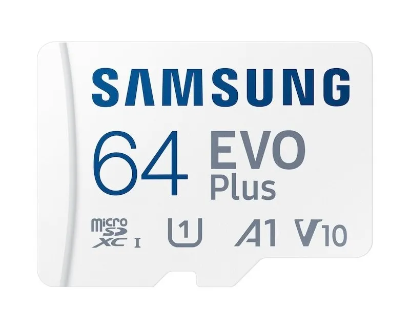 SAMSUNG Memorijska kartica EVO PLUS MicroSD Card 64GB class 10 + Adapter MB-MC64KA - Slika 2