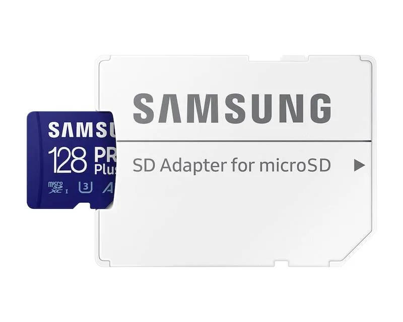 SAMSUNG Memorijska kartica PRO PLUS MicroSDXC 128GB U3 + Adapter MB-MD128SA  Slika 2