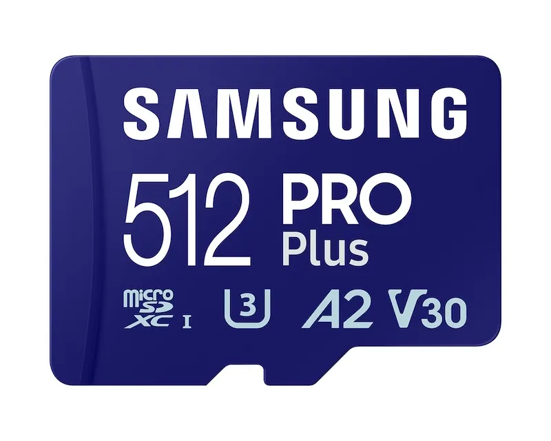 SAMSUNG Memorijska kartica PRO PLUS MicroSDXC 512GB U3 + Adapter MB-MD512SA 