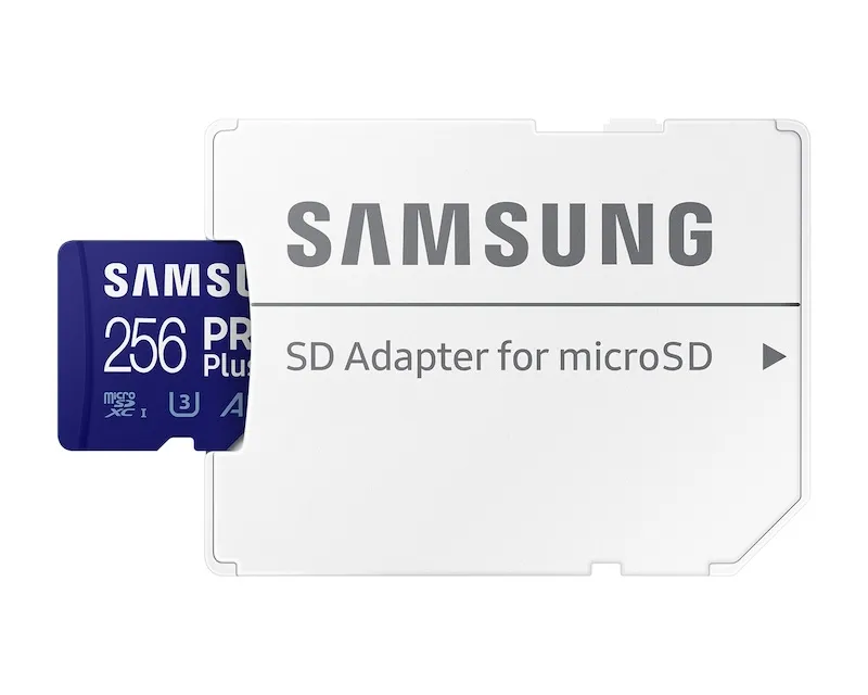 SAMSUNG Memorijska kartica PRO PLUS MicroSDXC 256GB U3 + Adapter MB-MD256SA  Slika 2