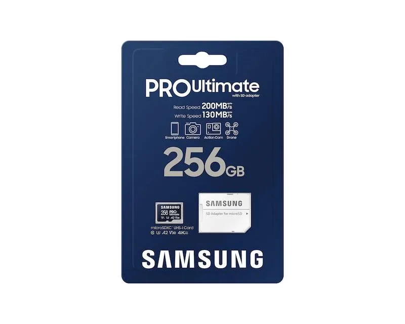 SAMSUNG Memorijska kartica PRO Ultimate MicroSDXC Card256GB U3 MB-MY256SA  Slika 3