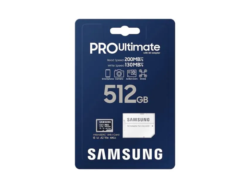 SAMSUNG Memorijska kartica PRO Ultimate MicroSDXC 512GB U3 MB-MY512SA  Slika 3