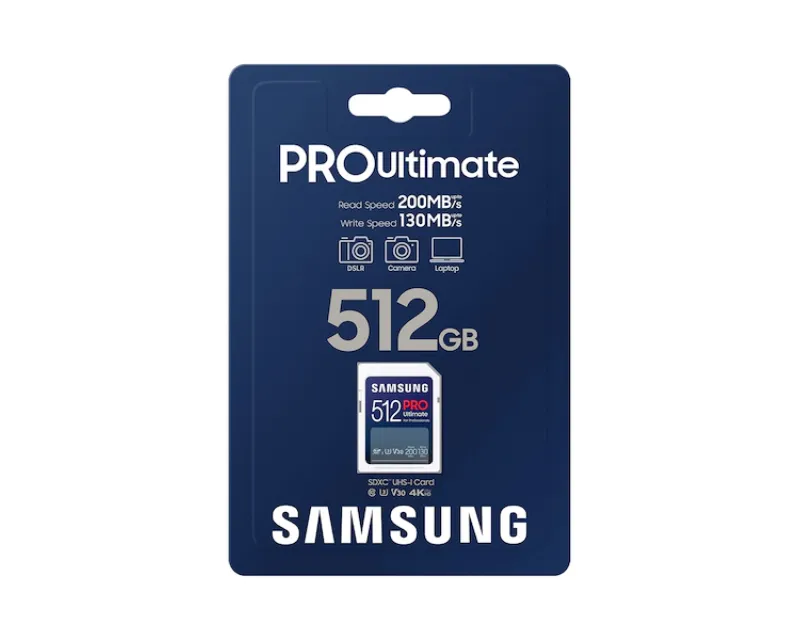 SAMSUNG Memorijska kartica PRO Ultimate Full Size SDXC 512GB U3 MB-SY512S Slika 2