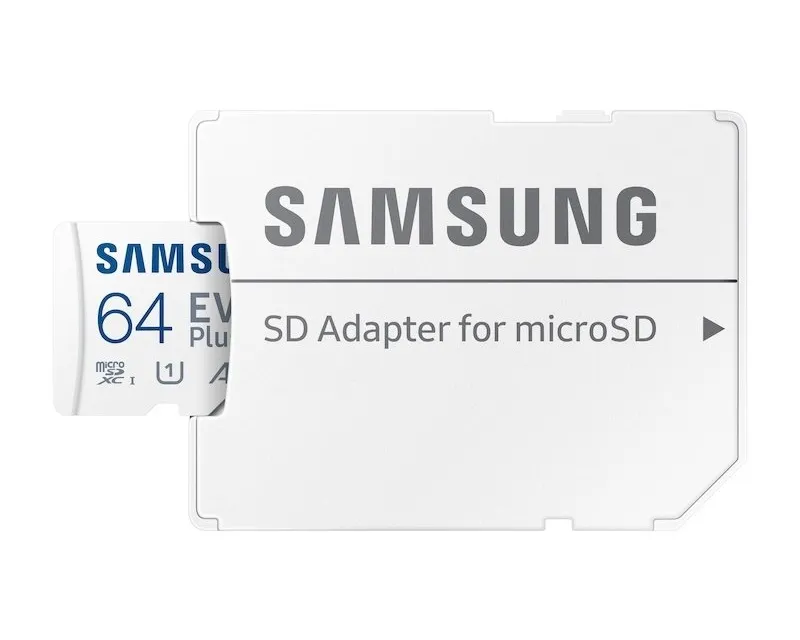 SAMSUNG Memorijska kartica EVO PLUS MicroSD Card 64GB + Adapter MB-MC64SA Slika 3