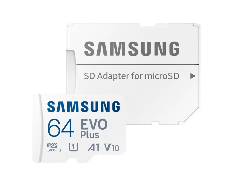 SAMSUNG Memorijska kartica EVO PLUS MicroSD Card 64GB + Adapter MB-MC64SA Slika 1