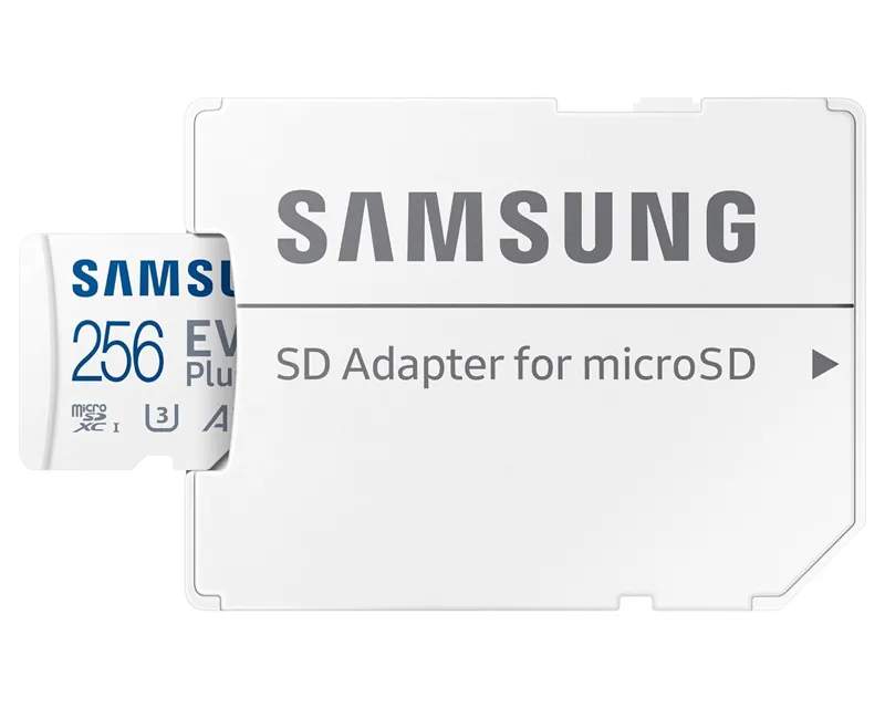 SAMSUNG Memorijska kartica EVO PLUS MicroSD 256GB class 10 + Adapter MB-MC256SA  Slika 4