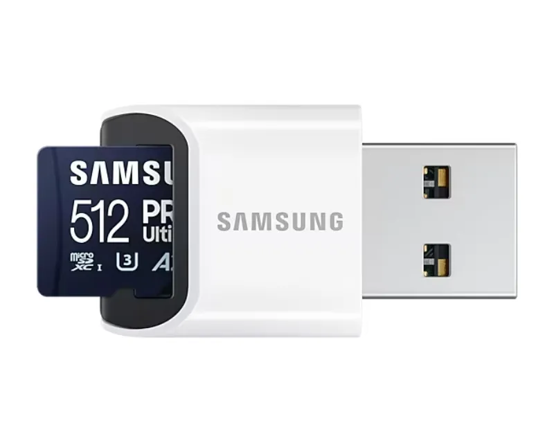 SAMSUNG Memorijska kartica PRO Ultimate MicroSDXC 512GB U3 + USB reader MB-MY512SB Slika 3