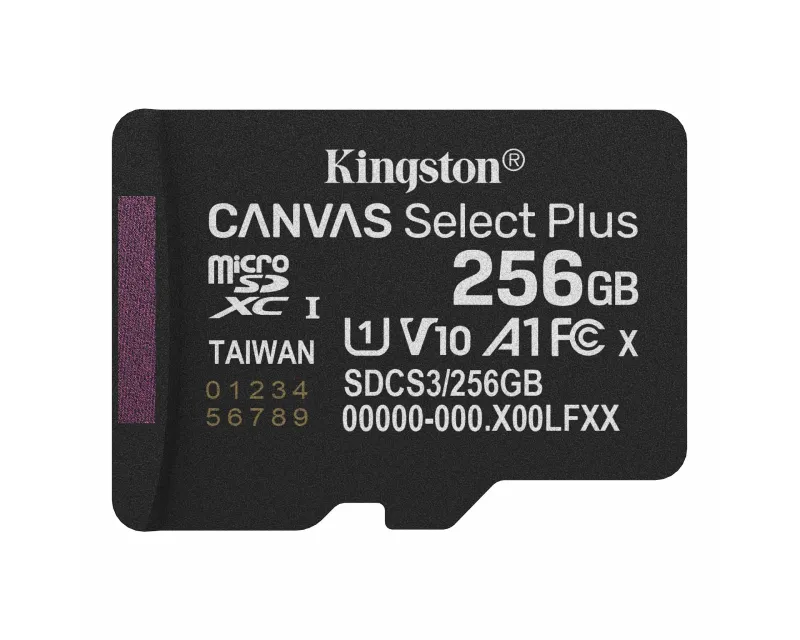 KINGSTON Memorijska kartica U1 V10 SDXC 256GB Canvas Select Plus G3 150R A1 SDCS3/256GBSP  Slika 2