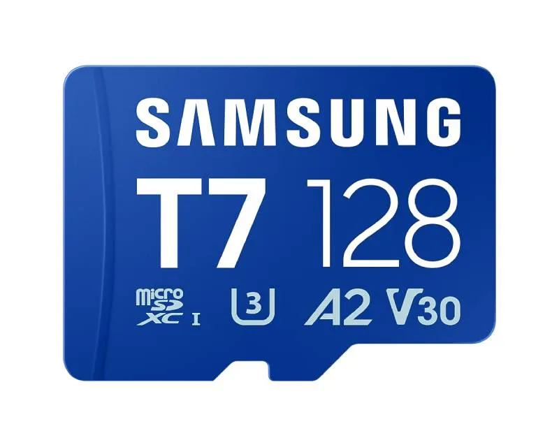 SAMSUNG T7 Memorijska kartica microSDXC UHS-I U3 V30 A2 128GB MB-MB128T Slika 1