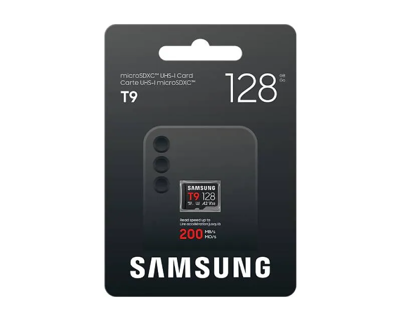 SAMSUNG T9 Memorijska kartica microSDXC UHS-I U3 V30 A2 128GB MB-MH128T  Slika 3