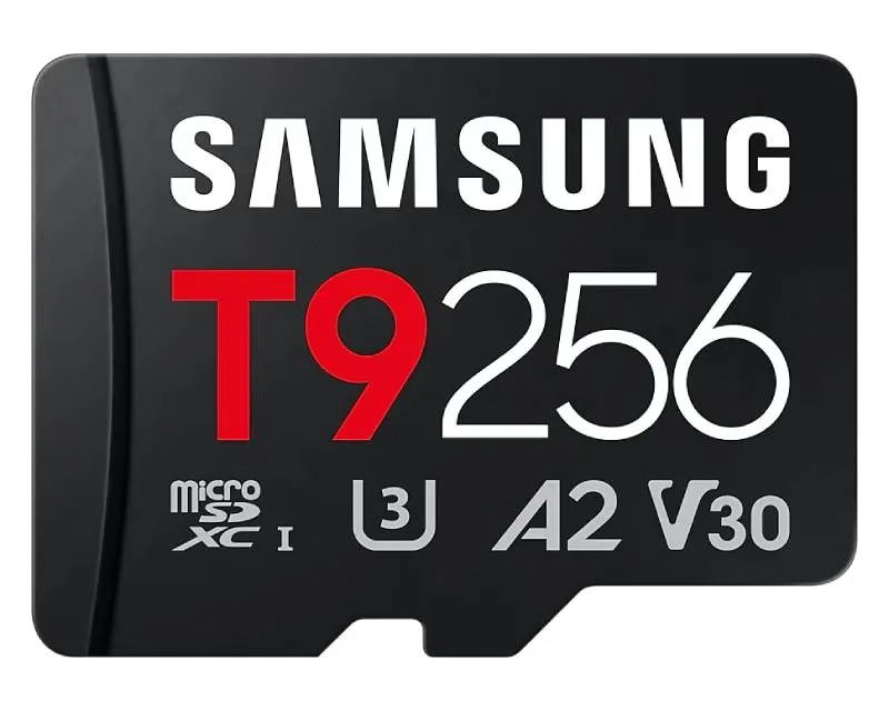 SAMSUNG T9 Memorijska kartica microSDXC UHS-I U3 V30 A2 256GB MB-MH256T Slika 1